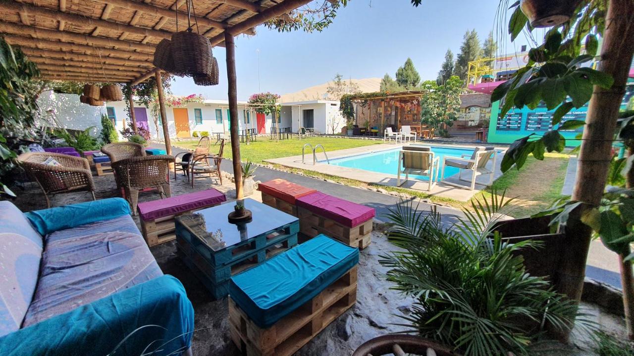 The Upcycled Hostel Huacachina อิกา ภายนอก รูปภาพ
